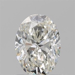 Diament szlif owalny, 0.91ct, VS2, I, GIA 2534487742